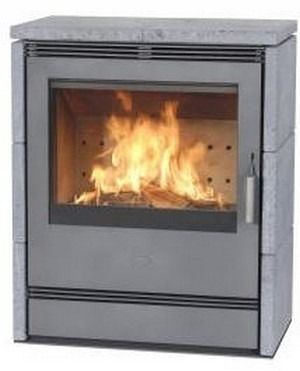 木材采暖炉 - RÖNKY  - Fireplace - 现代风格 / 滑石