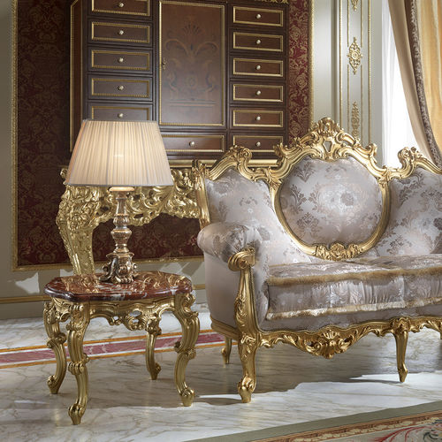 新巴洛克茶几 - 15608 - Modenese Luxury Interiors - 实木 / 实木桌脚 / 正方形