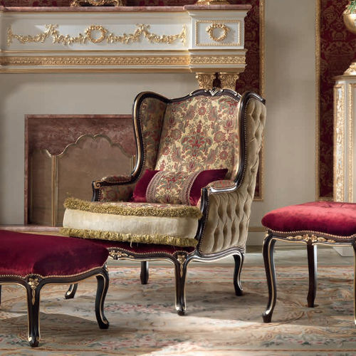 经典风格扶手椅 - 15407 - Modenese Luxury Interiors - 布料 / 实木 / 手工