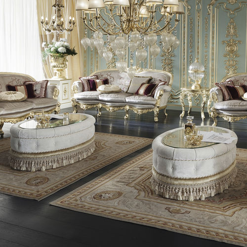 经典风格茶几 - 15617 - Modenese Luxury Interiors - 玻璃 / 布料 / 布面料桌脚
