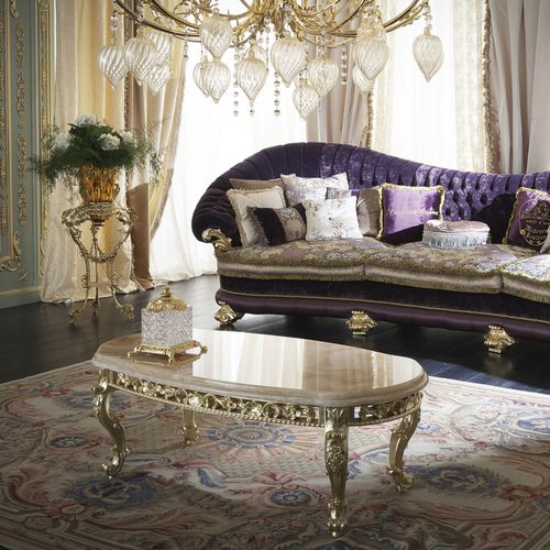 经典风格茶几 - 15623 - Modenese Luxury Interiors - 实木 / 实木桌脚 / 椭圆