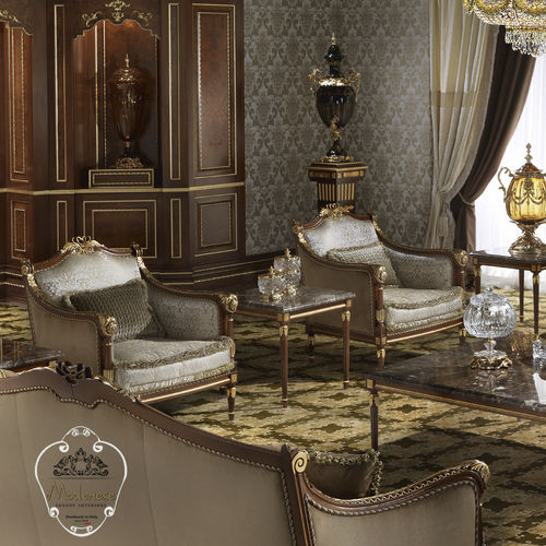 经典风格扶手椅 - 14422 - Modenese Luxury Interiors - 布料 / 实木 / 手工