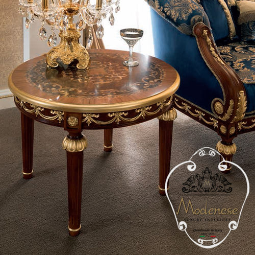 经典风格茶几 - 14668 - Modenese Luxury Interiors - 实木 / 实木桌脚 / 圆形
