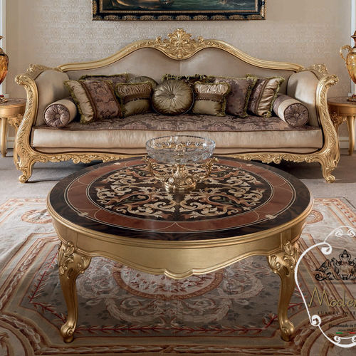 经典风格茶几 - 15673 - Modenese Luxury Interiors - 实木 / 实木桌脚 / 圆形