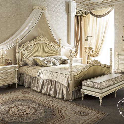 双人床 - 14214 - Modenese Luxury Interiors - 经典风格 / 布艺 / 带床头板