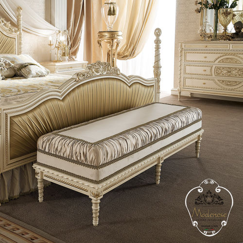 经典风格床脚凳 - 14530 - Modenese Luxury Interiors - 布料 / 实木 / 家用