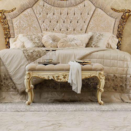 经典风格床脚凳 - 14534 - Modenese Luxury Interiors - 布料 / 实木 / 家用