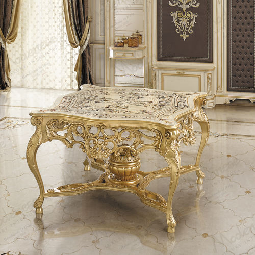 传统风格桌 - 16101 - Modenese Luxury Interiors - 木质 / 木桌脚 / 正方形