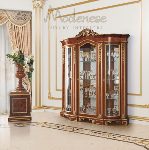 传统风格玻璃柜 - 16137 - Modenese Luxury Interiors - 木质 / 可见 / 带有平开门