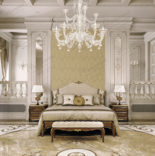 双人床 - 16201 - Modenese Luxury Interiors - 传统风格 / 带软包床头板 / 布料