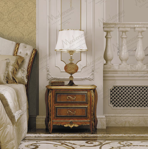 传统风格床头柜 - 16202 - Modenese Luxury Interiors - 木质 / 正方形 / 家用