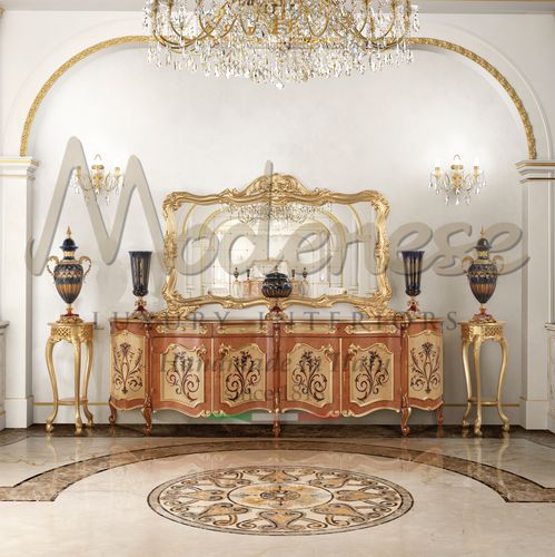 传统风格餐边柜 - 15133 - Modenese Luxury Interiors - 木质 / 带抽屉 / 意大利制造