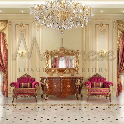 传统风格餐边柜 - 15139 - Modenese Luxury Interiors - 木质 / 意大利制造 / 平开门式