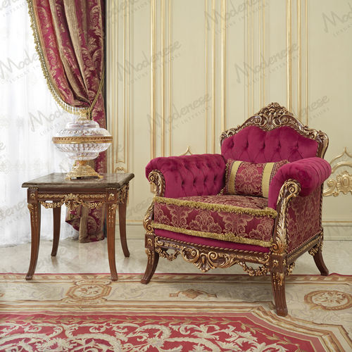传统风格扶手椅 - 15465 - Modenese Luxury Interiors - 布料 / 木质 / 个性化颜色