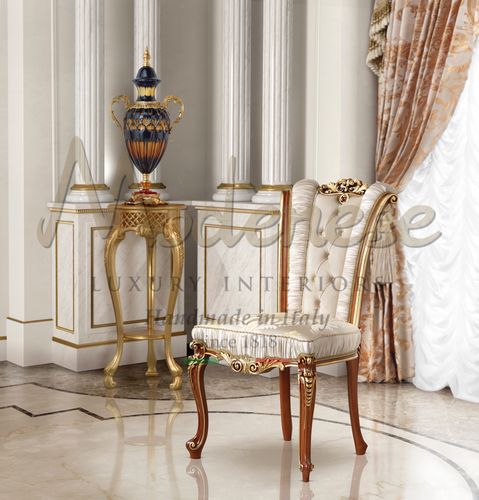 传统风格椅子 - 15547 - Modenese Luxury Interiors - 室内 / 木质 / 布料
