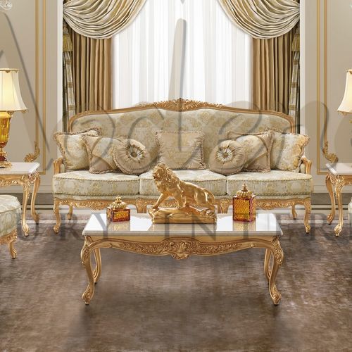 传统风格茶几 - 17607 - Modenese Luxury Interiors - 木质 / 大理石 / 木桌脚