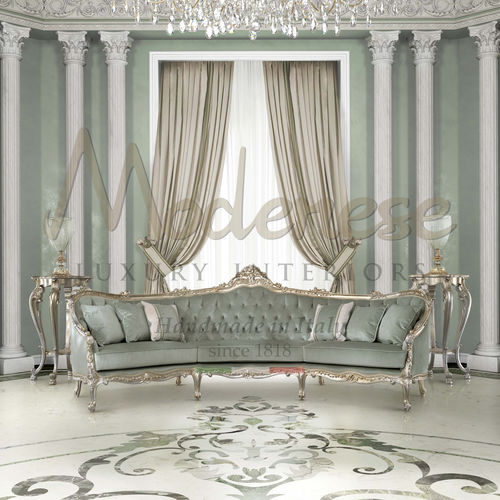 圆弧形沙发 - 17410 - Modenese Luxury Interiors - 传统风格 / 布料 / 木质