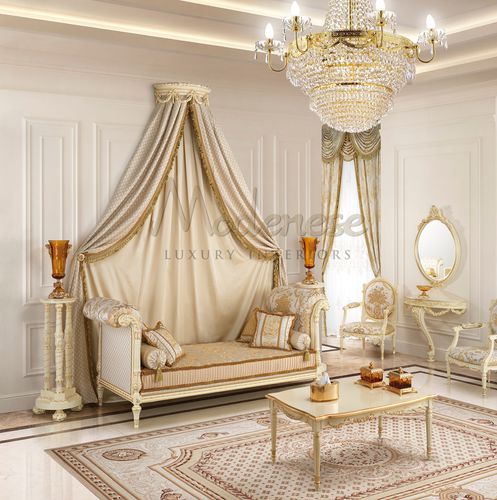 传统风格贵妃沙发椅 - 17508 - Modenese Luxury Interiors - 布料 / 木质 / 酒店