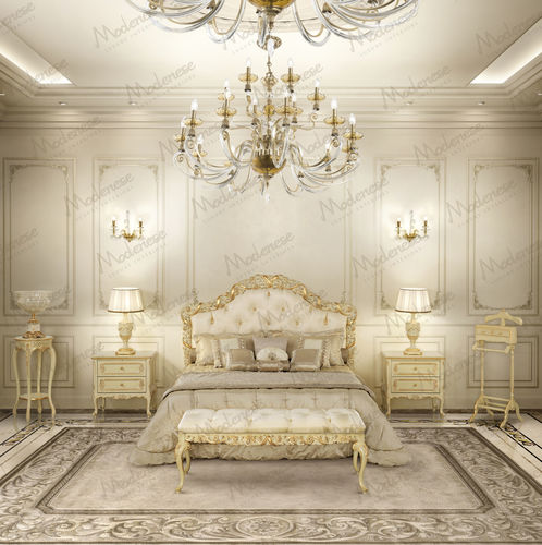 双人床 - 17206 - Modenese Luxury Interiors - 传统风格 / 带软包床头板 / 布料