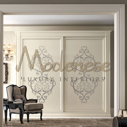 滑动式衣柜 - 21222 - Modenese Luxury Interiors - 现代风格 / 光泽漆木 / 滑门式