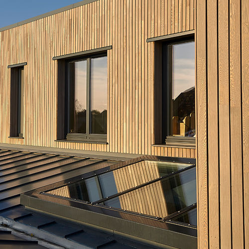 固定玻璃采光顶 - PR60 PASSIVHAUS - LAMILUX Heinrich Strunz GmbH - 铝制 / 防火
