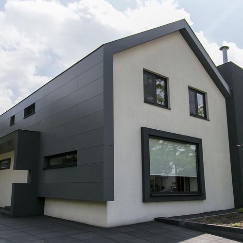 立面板 - ROCKPANEL UNI - Rockwool B.V. / Rockpanel - 复合材料 / 玄武岩 / 榫合式