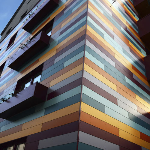 立面板 - ROCKPANEL COLOURS - Rockwool B.V. / Rockpanel - 复合材料 / 玄武岩 / 榫合式