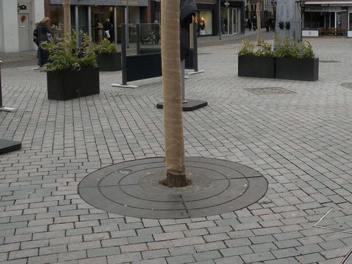 圆形树池盖板 - LINDER - ANAE street furniture - 铸铁