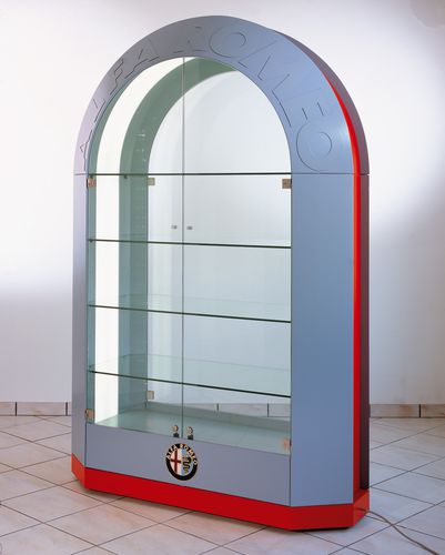 现代风格玻璃柜 - ALFA ROMEO - Italvetrine - 金属 / 可见 / 带门