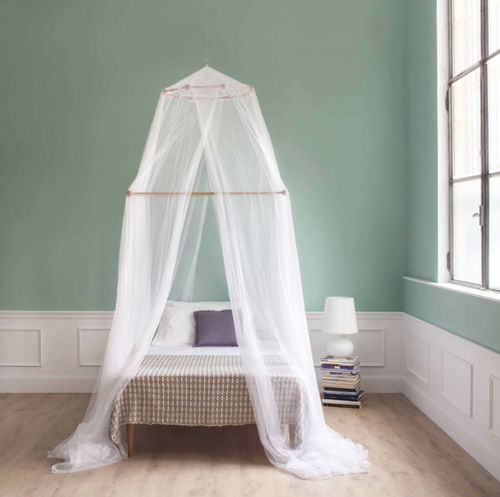 双人床上防蚊纱 - TINA MOSQUITO NET FOR QUEEN SIZE BED - FOUR OPENINGS - Grigolite