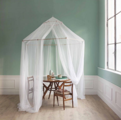 闸门防蚊纱 - NUCCIA OCTAGONAL MOSQUITO NET - FOUR OPENINGS - Grigolite - 餐厅用