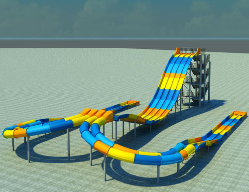 直滑梯 - DRAGERO - Polin Waterparks - 用于水上乐园 / 多头