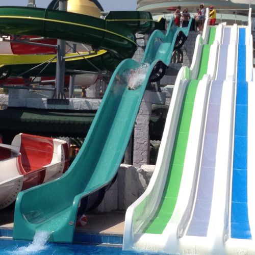 直滑梯 - KAMIKAZE - Polin Waterparks - 用于水上乐园 / 高速