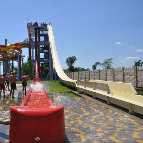 直滑梯 - LOOPING ROCKET - Polin Waterparks - 用于水上乐园 / 高速