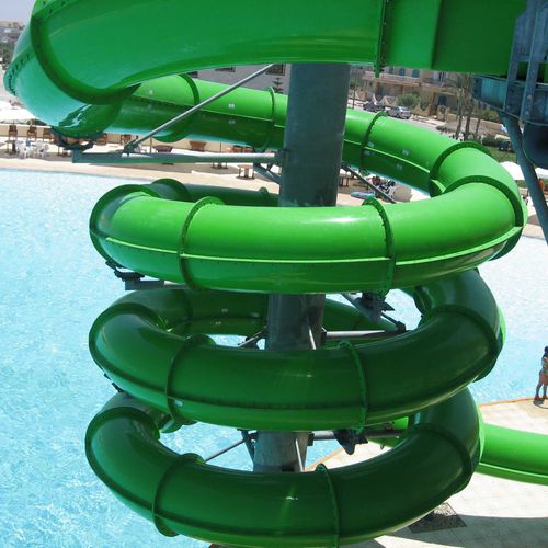 旋转滑梯 - TUNNEL BODY - Polin Waterparks - 用于水上乐园 / 管状