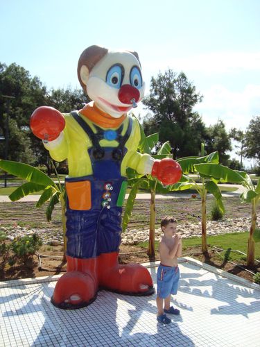 玻璃纤维淋浴 - CLOWN - Polin Waterparks - 用于水上乐园 / 儿童