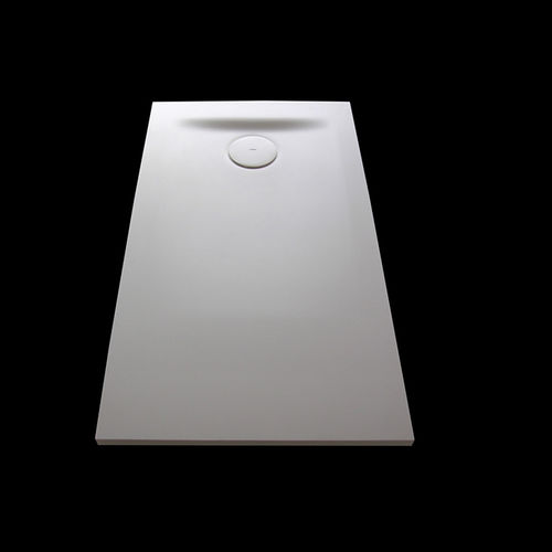长方形淋浴底盆 - PL002/PL003  - Inbani - 放置式 / Corian®可丽耐 / 带有流水管道