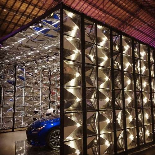 吊顶天花板装饰面板 - RICEFOLD™ - Miniwiz S.E.D. Co. Ltd. - 壁挂 / 再生材料 / LED