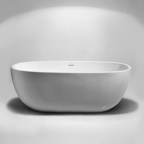 椭圆浴缸 - BT8006B15 - Blu Bathworks - 岛台式 / 住宅用 / 丙烯塑料