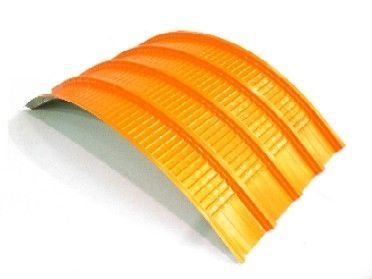 金属波纹板 - INCO 44.4 CURVED - INCOPERFIL - 拱形 / 钢
