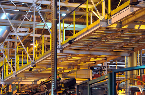 钢行人桥 - INDUSTRIE - Coutier Industrie - 铝制 / 室内 / 梁