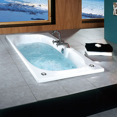 丙烯塑料浴缸 - ROMA - Awal Bathsystem - 水疗按摩 / 白色