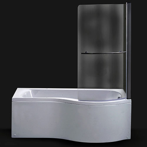 固定式浴缸隔断 - MARLOW - Awal Bathsystem - 淬火玻璃 / 装裱