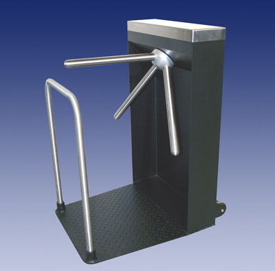 三脚旋转闸门 - LC 100 PORTABLE - Hayward Turnstiles, Inc. - 带底座 / 用于大流量 / 公共机构用