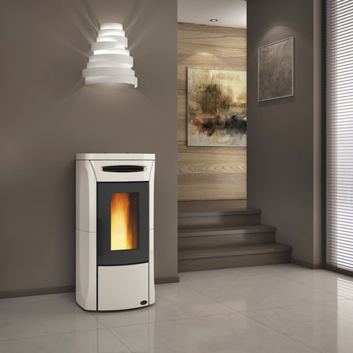 颗粒采暖炉 - FIANDRA IDRO - La Nordica-Extraflame - 0 - 5 kW / 10 kW...20 kW / 现代风格