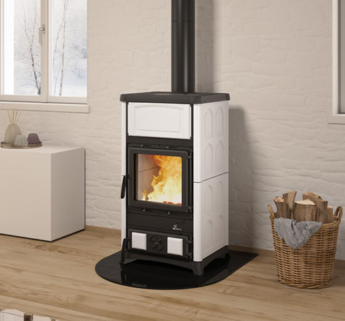 木材采暖炉 - CONCITA - La Nordica-Extraflame - 10 kW...20 kW / 独立式 / 现代风格