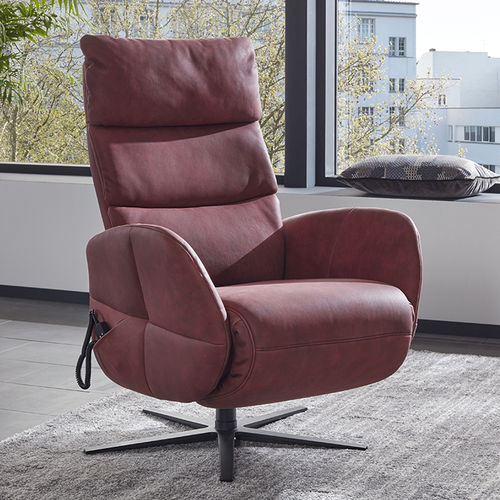 现代风格躺椅 - S-LOUNGER : 7803 - Himolla Polstermöbel - 皮质 / 布料 / 金属