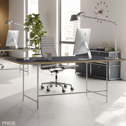 落地办公桌 - KATI-S1-L4178 - PHOS Design GmbH - 2人 / 2至4人 / 多座位