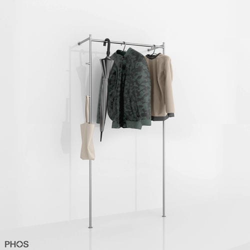 落地式挂衣架 - GL2 - PHOS Design GmbH - 壁挂 / 极简主义风格 / 磨砂不锈钢