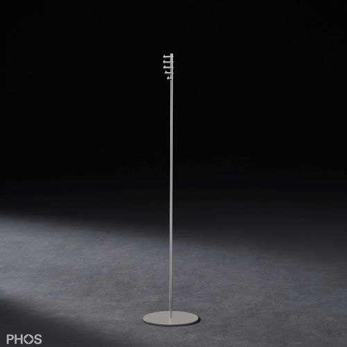 落地式挂衣架 - T1 - PHOS Design GmbH - 极简主义风格 / 粉末涂层钢 / 磨砂不锈钢
